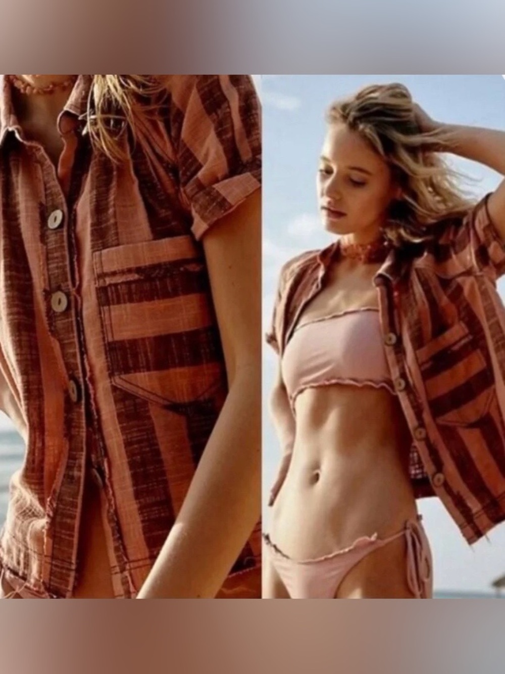 Away At Sea Striped To